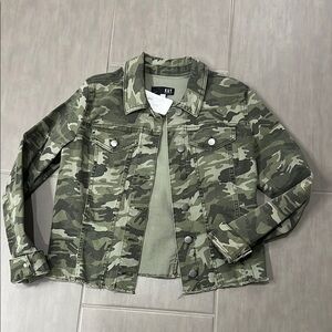 KUT Camouflage denim Jacket
